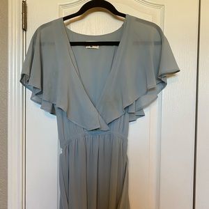 Light Blue Bridesmaid Dress